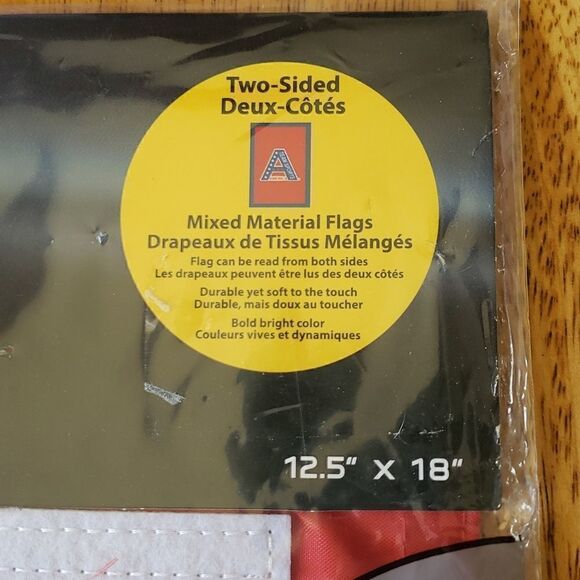 𝅺Maryland Terrapin Collegiate Team Flag New In Packaging University College Swa - Picture 5 of 6